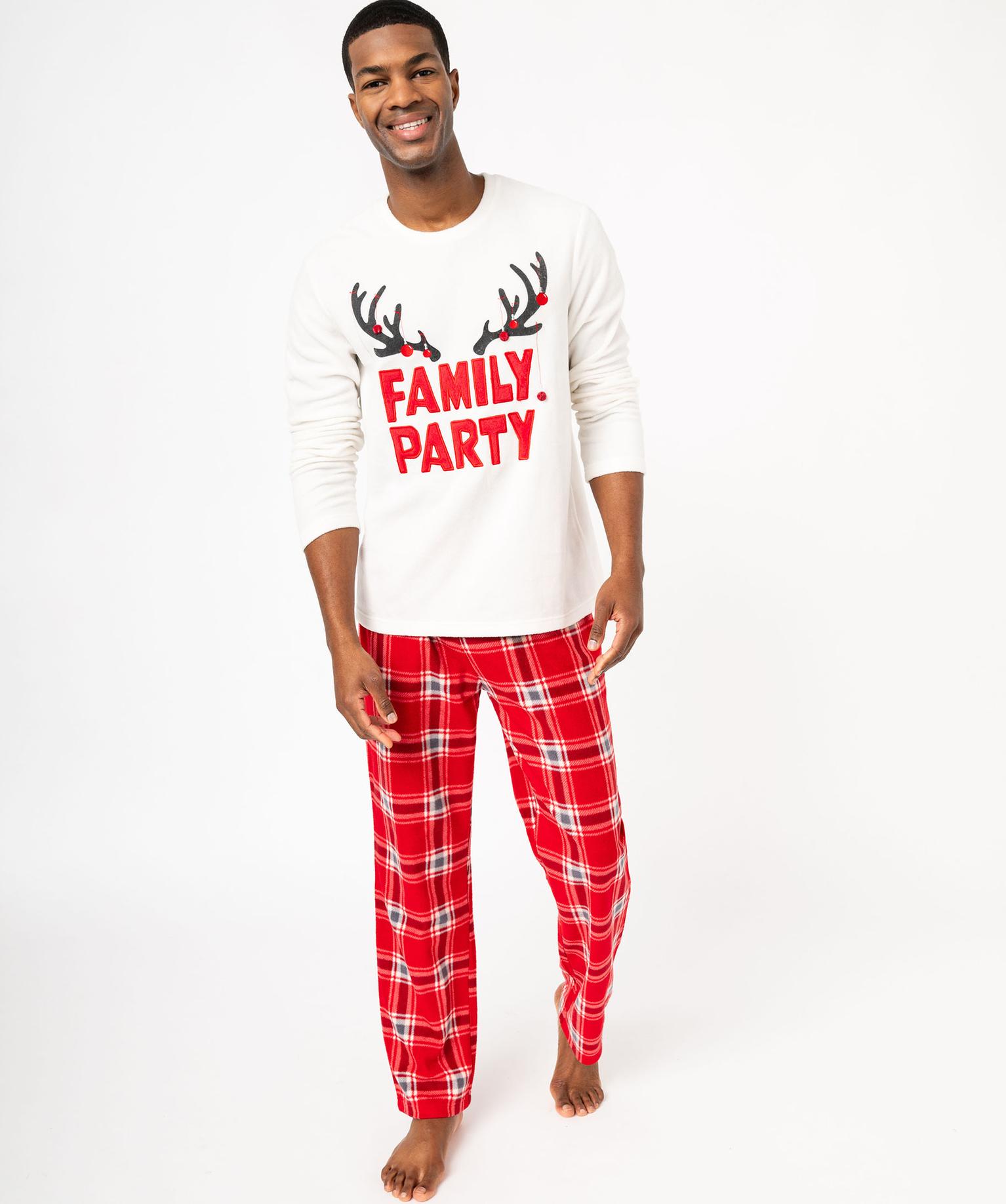 Ensemble De Pyjama Pour Hommes En Polaire à Motifs Hors Ligne Gris Acheter à Prix Bas - Livraison Gratuite, Avis Réels Avec Des Photos