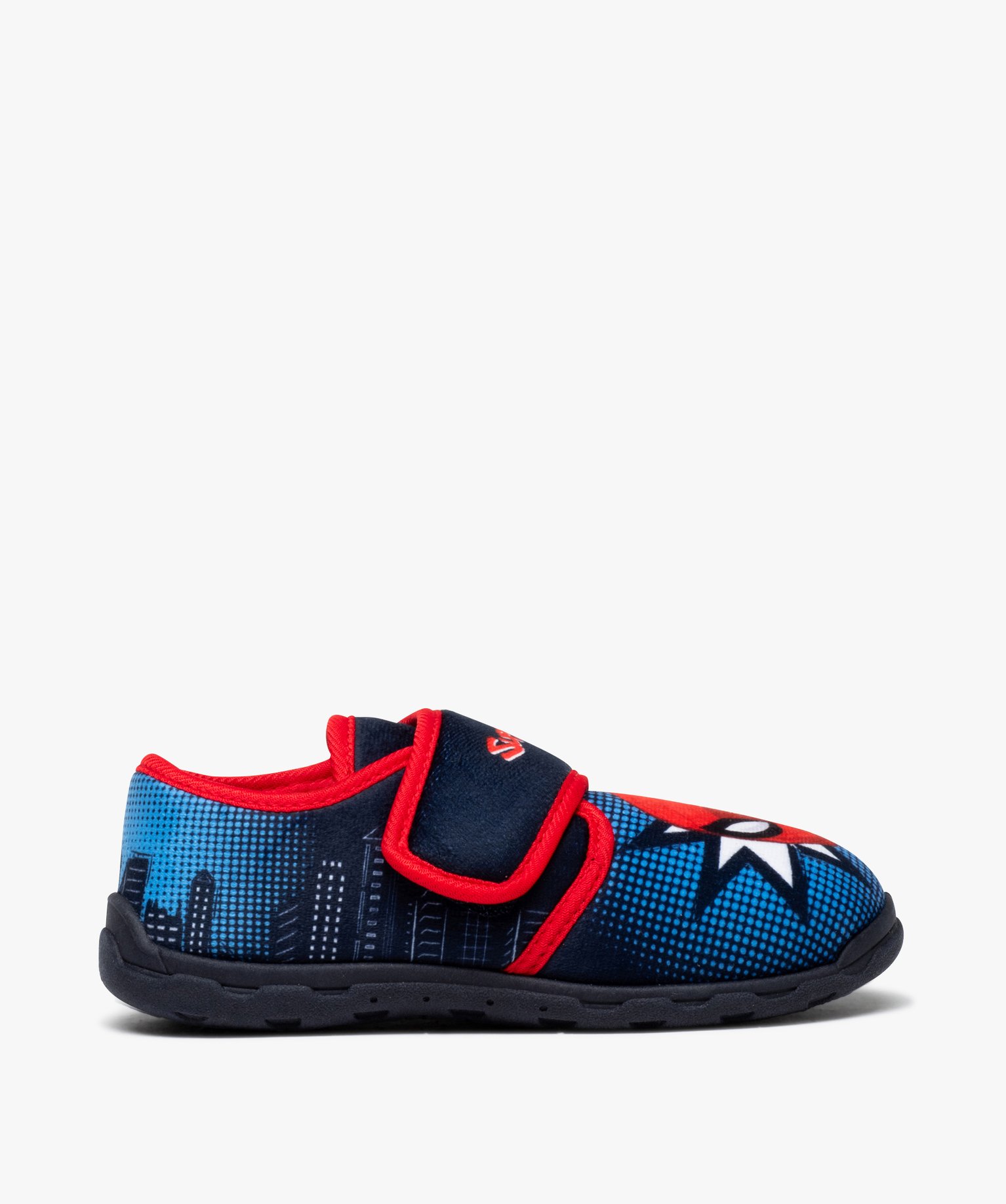 Chaussons garçon super héros à scratch - Marvel - 34 - bleu - SPIDERMAN