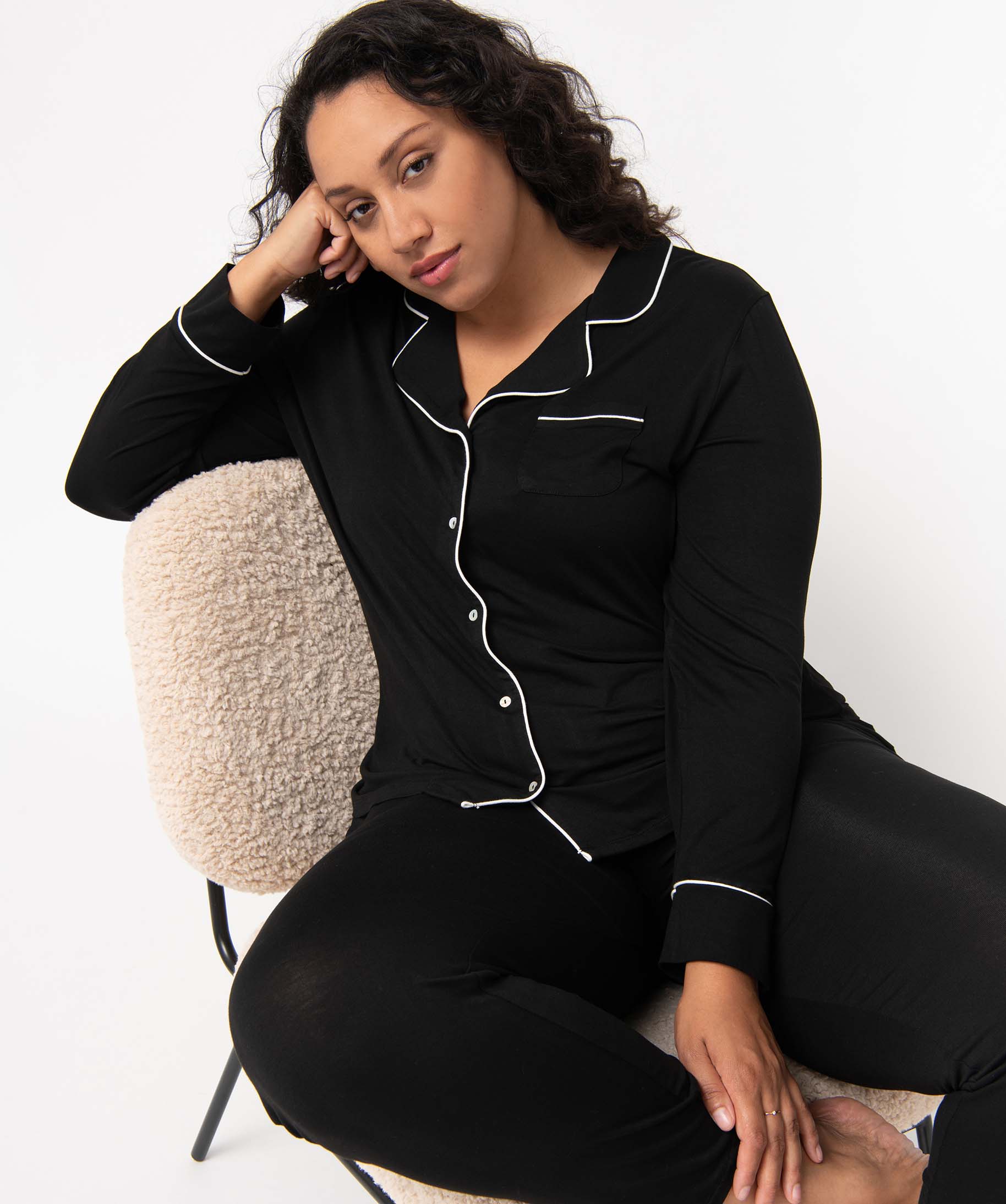 Pyjama Combinaison Femme Grande Taille - Flanelle Douce, Design Animaux Mignon - Pour Hiver, Fêtes, Déguisement