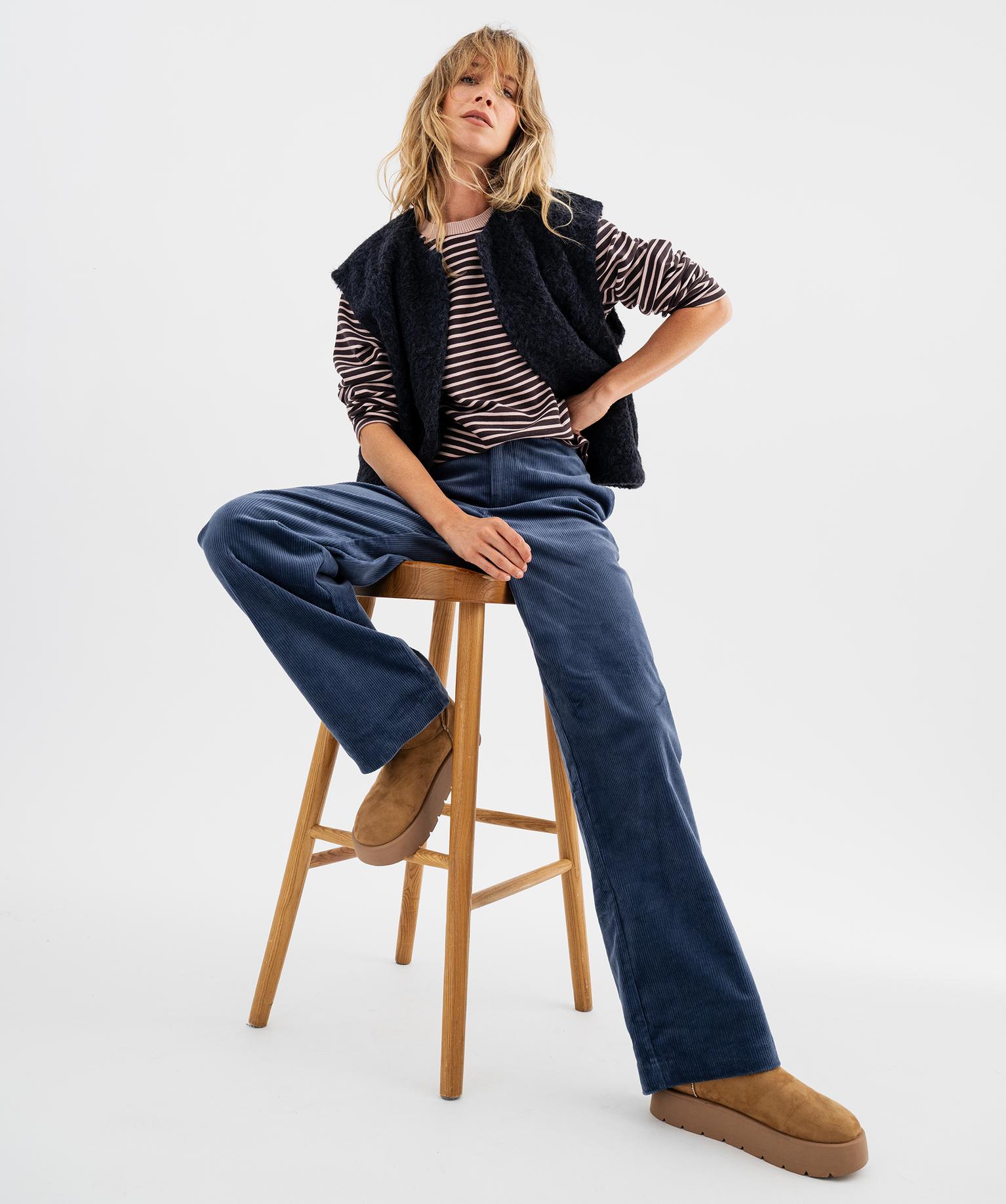 Gilet sans manches coupe oversize femme - GEMO Gilet sans manches coupe oversize femme - GEMO