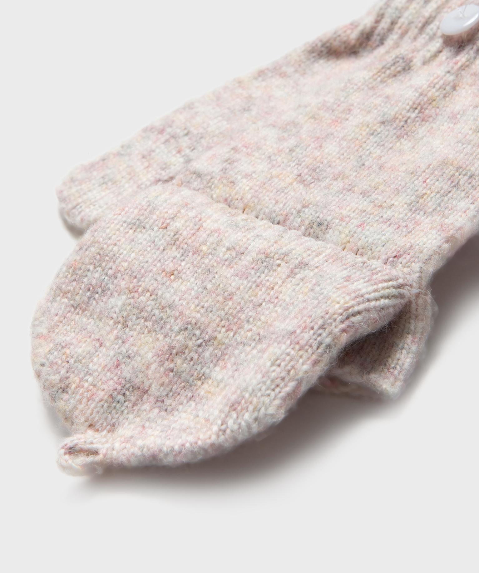 Moufles Avec Cordon Pour Enfant - 5 Paires, Anti-perte, Couleur Rose - Pour Hiver, Ski, Jeux En Extérieur - Mitaines Chaudes Pour Tout-petits