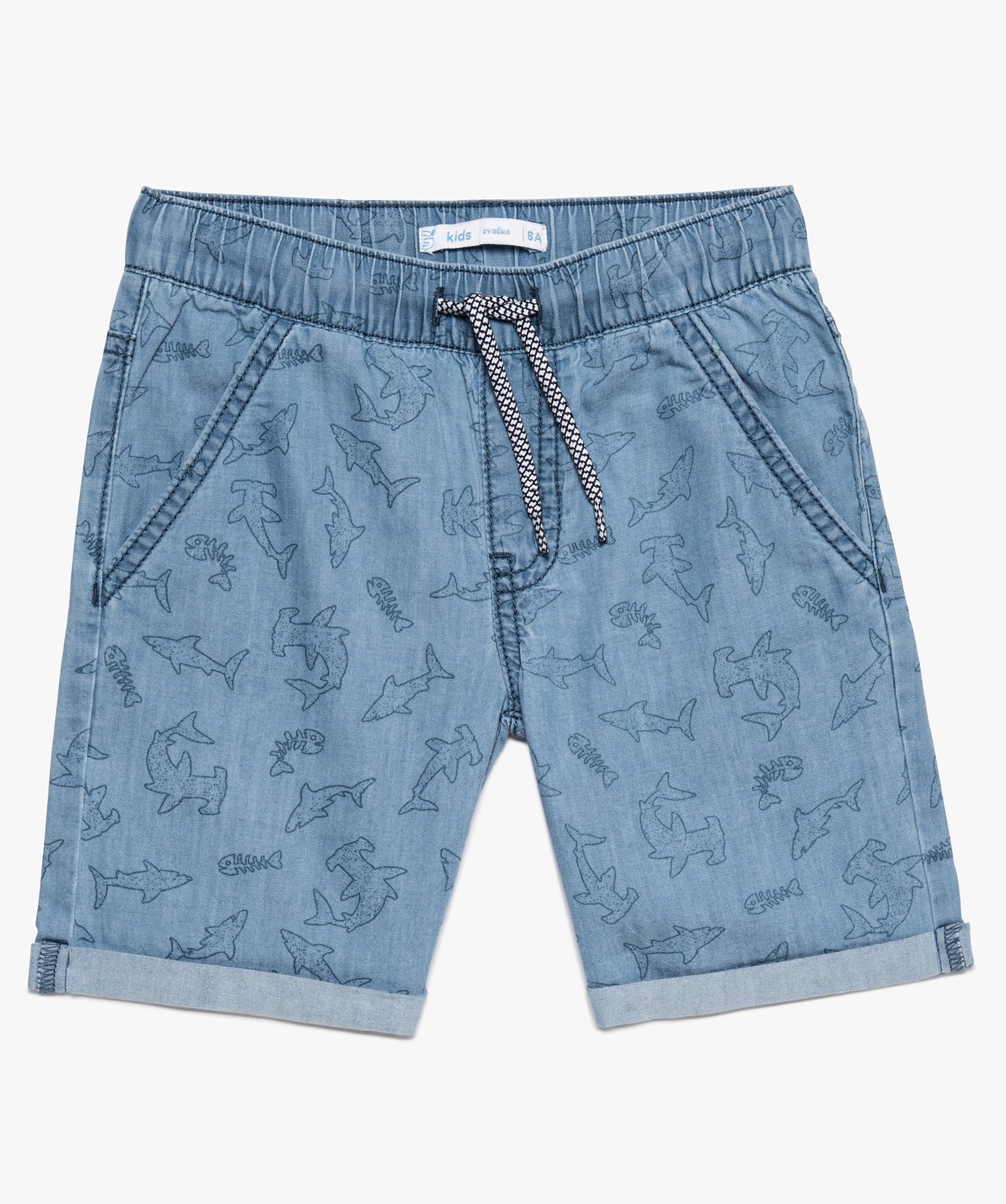 Bermuda Garcon Avec Motifs Animaux Marins Gemo