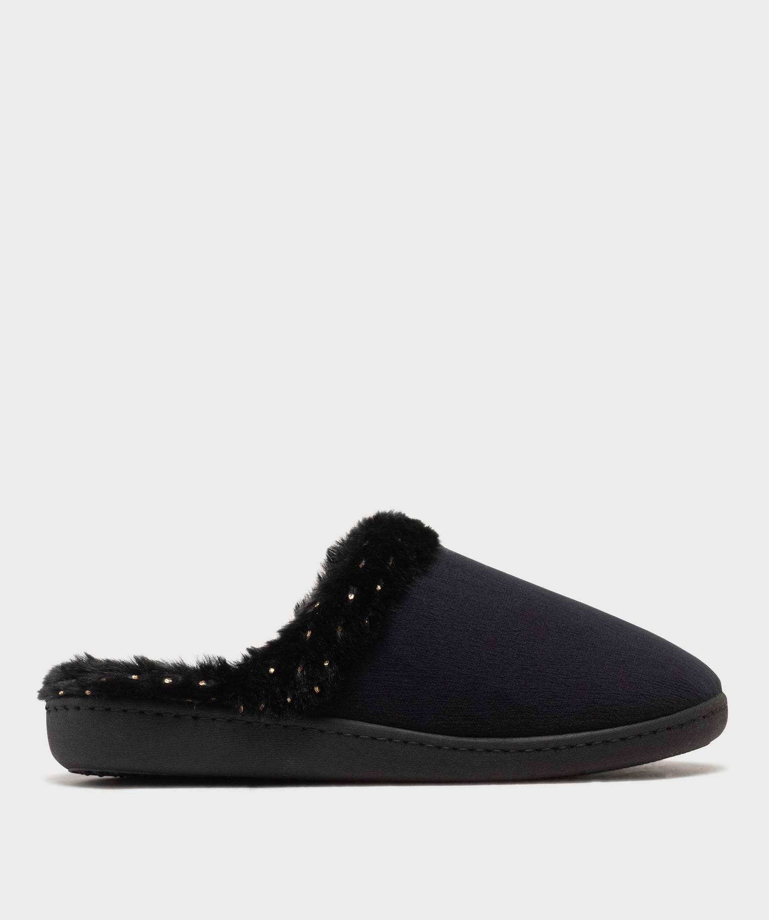 Chaussons mules femme - Isotoner - ISOTONER