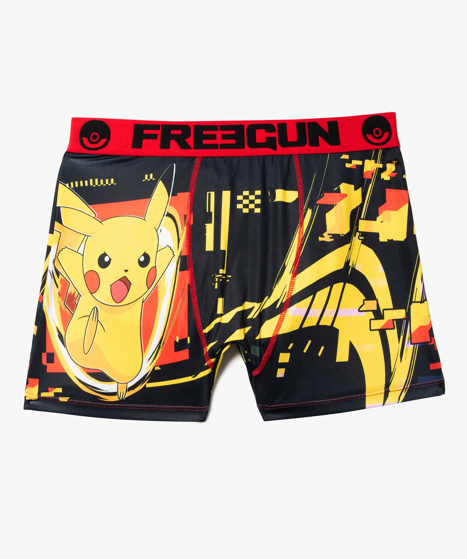 Boxer en microfibre motif Pokemon homme - Freegun - XS - multicolore - FREEGUN