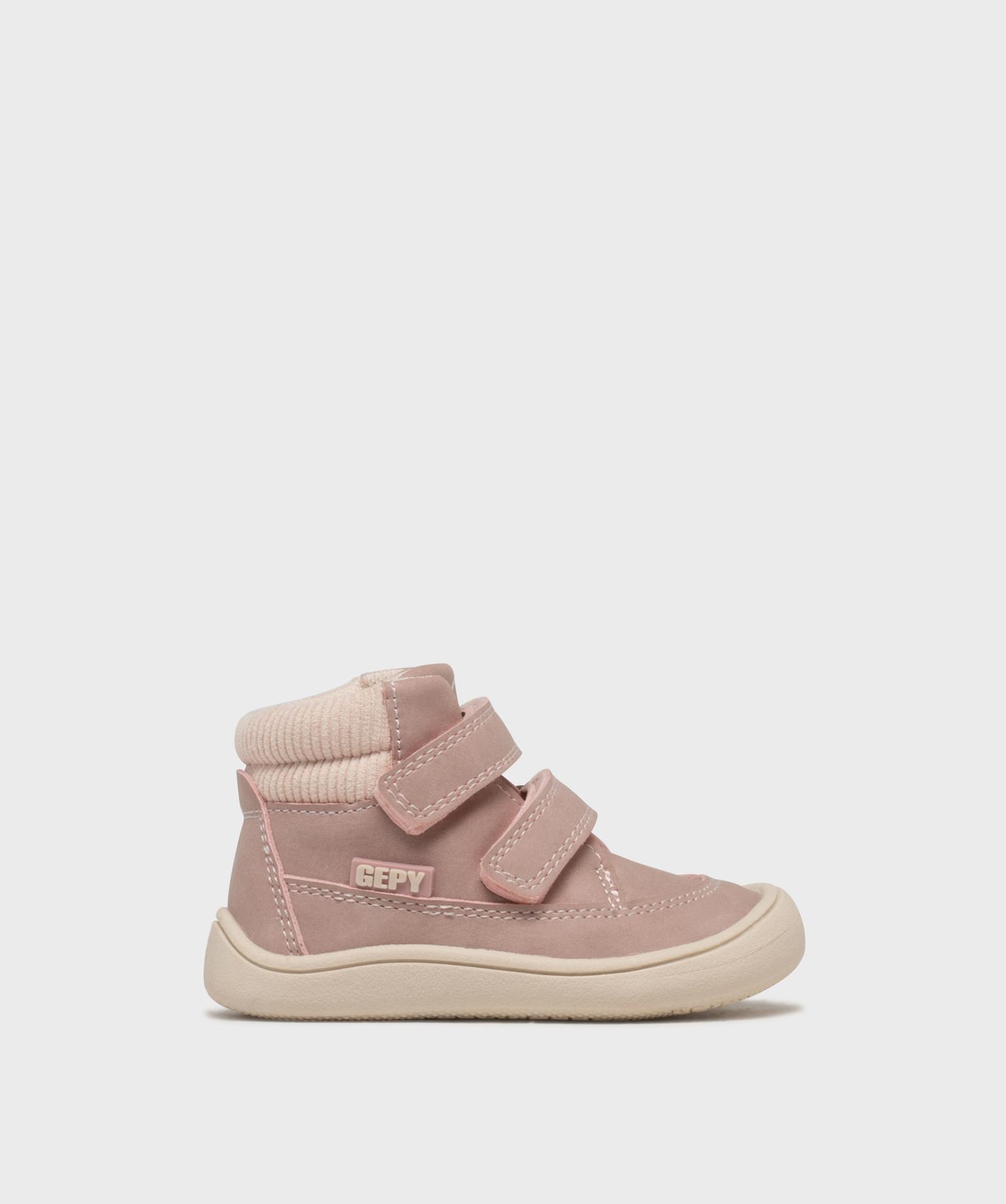 Chaussures montantes scratchs bébé fille - Gepy - GEPY Chaussures montantes scratchs bébé fille - Gepy - GEPY