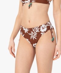 Bas de maillot de bain femme à motifs fleuris forme tanga vue1 - GEMO (PLAGE) - GEMO