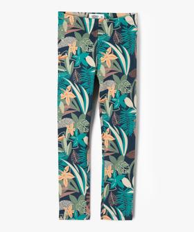 Legging long à motifs avec taille élastiquée fille  vue1 - GEMO 4G FILLE - GEMO