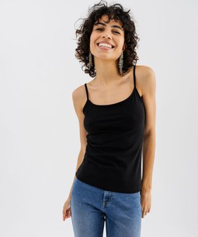 Débardeur uni à fines bretelles femme vue6 - GEMO(FEMME PAP) - GEMO