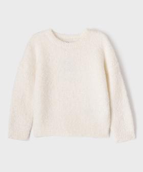 Pull en maille bouclette fille vue2 - GEMO (ENFANT) - GEMO