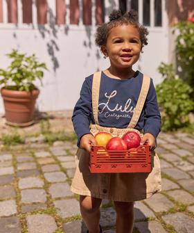 Tee-shirt manches longues réversible bébé fille - LuluCastagnette vue1 - LULU CASTAGNETTE GEMO FOR GOOD - GEMO