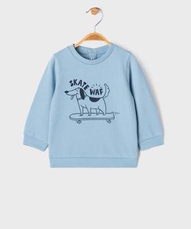 Sweat léger à message bébé garçon vue1 - GEMO 4G BEBE - GEMO