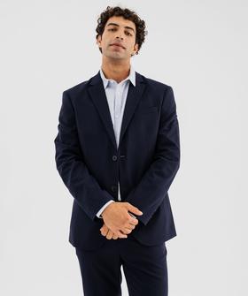 Veste de costume fermeture 2 boutons homme vue1 - GEMO 4G HOMME - GEMO