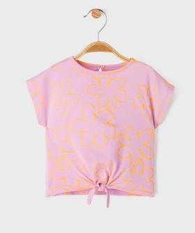 Tee-shirt à manches courtes loose imprimé bébé fille vue1 - GEMO(BEBE DEBT) - GEMO