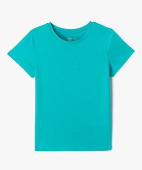 Tee-shirt manches courtes et col rond fille vue1 - GEMO 4G FILLE - GEMO