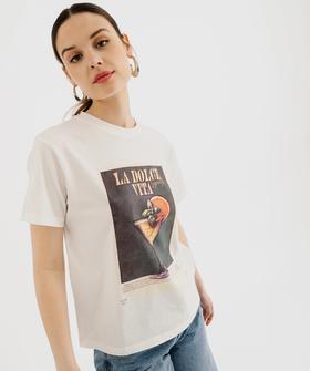 Tee-shirt manches courtes imprimé femme vue1 - GEMO 4G FEMME - GEMO