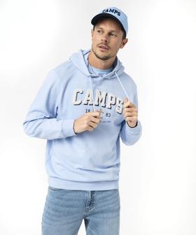 Sweat à capuche en French Terry imprimé homme - Camps United vue5 - CAMPS - GEMO