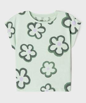 Tee-shirt manches courtes loose imprimé fille vue1 - GEMO (ENFANT) - GEMO