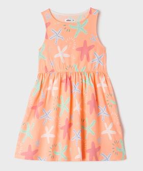 Robe sans manches à motifs fleuris fille vue1 - GEMO (ENFANT) - GEMO