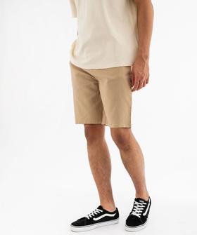 Bermuda en lin et coton coupe droite homme vue1 - GEMO (HOMME) - GEMO