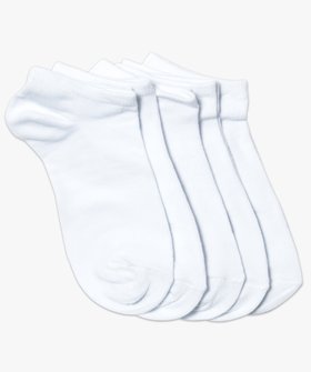 Chaussettes ultra courtes unies fille (lot de 5) vue1 - GEMO 4G FILLE - GEMO