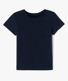 Tee-shirt manches courtes et col rond fille vue1 - GEMO 4G FILLE - GEMO