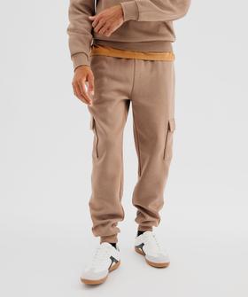 Pantalon de jogging coupe cargo homme vue1 - GEMO 4G HOMME - GEMO