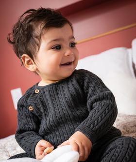 Gilet brassière avec fermeture latérale bébé vue1 - GEMO(BB COUCHE) - GEMO