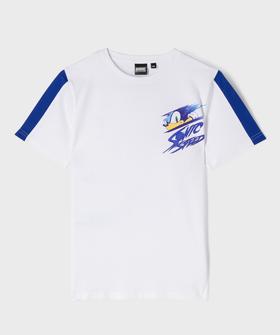 Tee-shirt manches courtes imprimé devant et dos garçon - Sonic vue1 - SONIC - GEMO