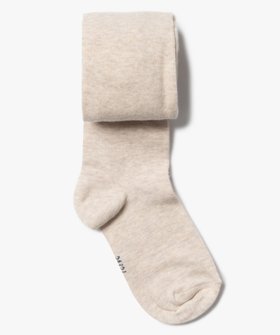 Collants chauds uni en coton fille vue1 - GEMO 4G FILLE - GEMO