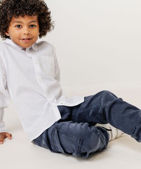 Pantalon cargo bas resserré garçon vue1 - GEMO (ENFANT) - GEMO