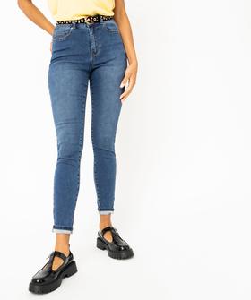 Jean Skinny taille haute stretch femme vue1 - GEMO(FEMME PAP) - GEMO