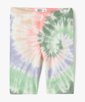 Legging court imprimé à taille élastiquée fille vue1 - GEMO 4G FILLE - GEMO