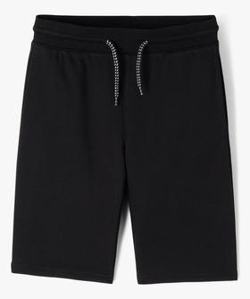 Bermuda en jersey molletonné et taille élastiquée garçon vue1 - GEMO (JUNIOR) - GEMO