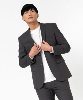 Veste de costume fermeture 2 boutons homme vue1 - GEMO 4G HOMME - GEMO