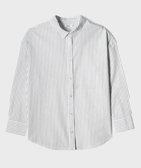 Chemise à fines rayures coupe oversize fille vue1 - GEMO (JUNIOR) - GEMO