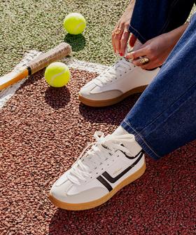 Baskets basses look rétro à lacets femme - Ellesse vue1 - ELLESSE - GEMO