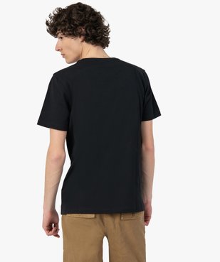 Tee-shirt homme manches courtes à motif camouflage vue3 - GEMO (HOMME) - GEMO