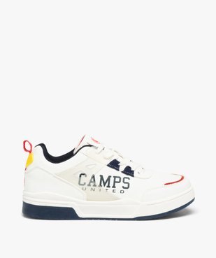 Tennis garçon colorées à lacets – Camps United vue1 - CAMPS UNITED - GEMO
