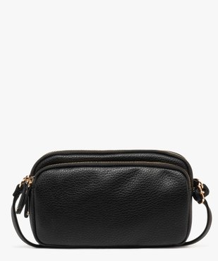 Sac besace look pochette en matière grainée femme vue1 - GEMO (ACCESS) - GEMO
