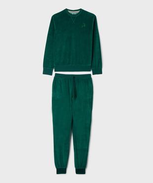 Pyjama en velours 2 pièces homme vue4 - GEMO(HOMWR HOM) - GEMO