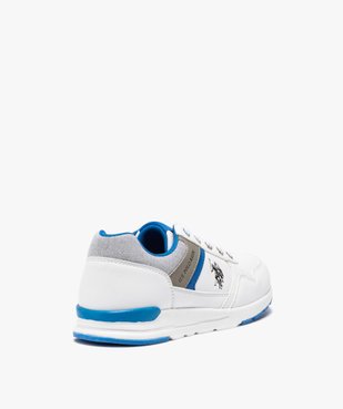 Tennis garçon multi-matières à lacets – US Polo Assn vue4 - US POLO - GEMO