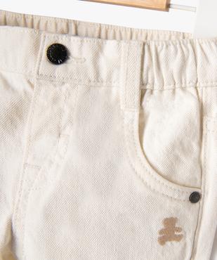 Pantalon slim en coton avec taille ajustable bébé garçon - LuluCastagnette vue4 - LULUCASTAGNETTE - GEMO