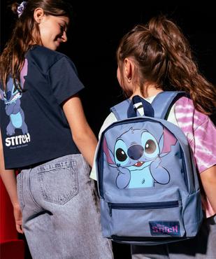 Sac à dos en toile motif Stitch fille - Disney vue1 - LILO & STITCH - GEMO