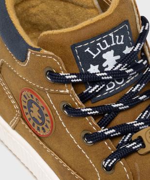 Baskets montantes avec surpiqûres et épaisse semelle garçon - LuluCastagnette vue6 - LULU CASTAGNETT - GEMO