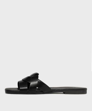 Sandales mules à brides entrecroisées femme - Valentina Baldano vue3 - VALENTINA BALDA - GEMO