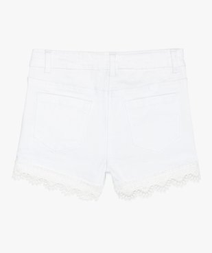 Short fille finition crochet vue2 - GEMO (ENFANT) - GEMO