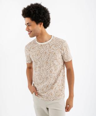 Tee-shirt manches courtes imprimé homme vue2 - GEMO (HOMME) - GEMO