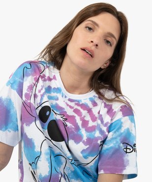 Tee-shirt femme à manches courtes Lilo et Stitch- Disney vue5 - DISNEY DTR - GEMO