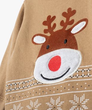 Ensemble bébé 2 pièces en molleton chaud spécial Noël vue2 - GEMO 4G BEBE - GEMO