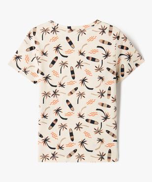 T-shirt imprimé à motifs garçon vue3 - GEMO (ENFANT) - GEMO